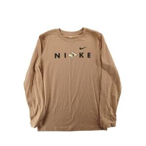 Nike 3Brand Logo Long Sleeve Tee (Youth L / 12–13Y)